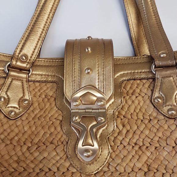 Michael Kors Straw Shoulder Bag - Picture 8 of 8
